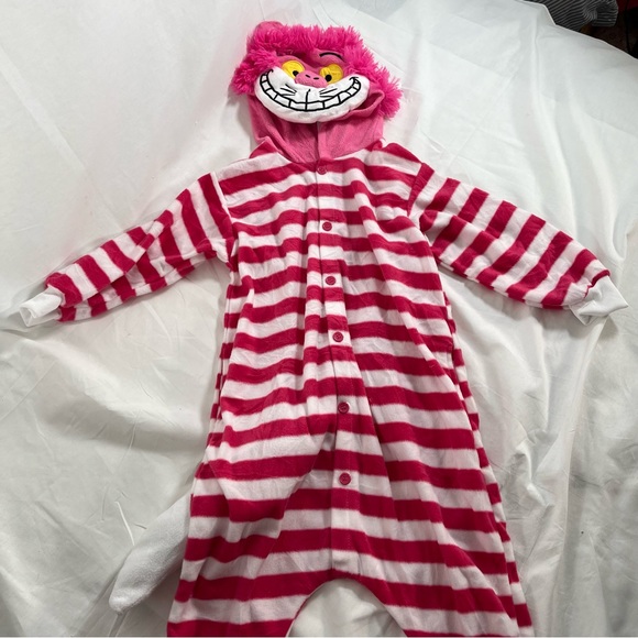 NWT Cheshire Cat Pink Striped Onesie Size - Picture 9 of 16